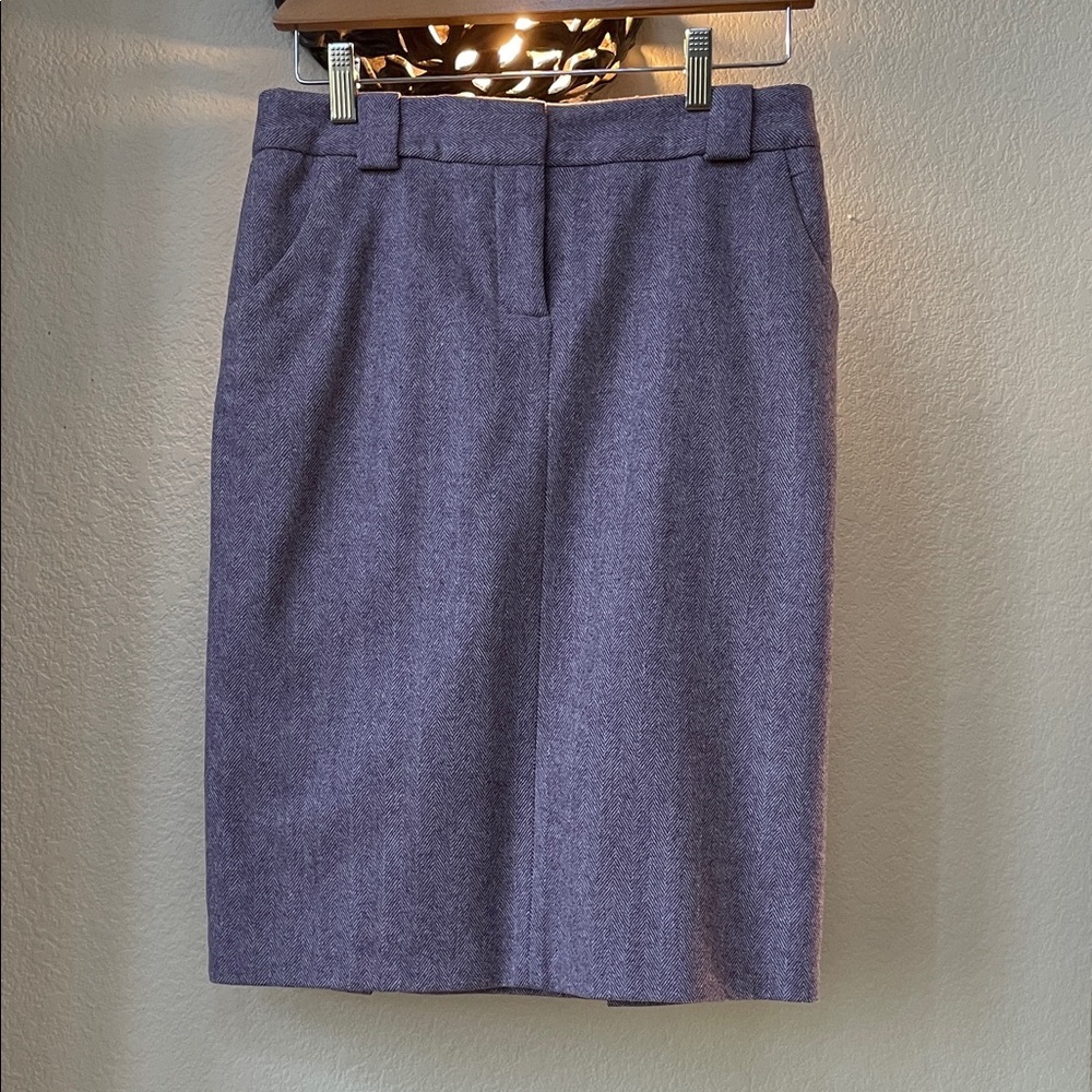 Ted Baker London Purple Pencil Skirt